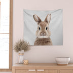 Baby Rabbit - Colorful Wall Tapestry Gallery Image 2
