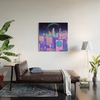 Space Shibuya Wood Wall Art Gallery Image 2