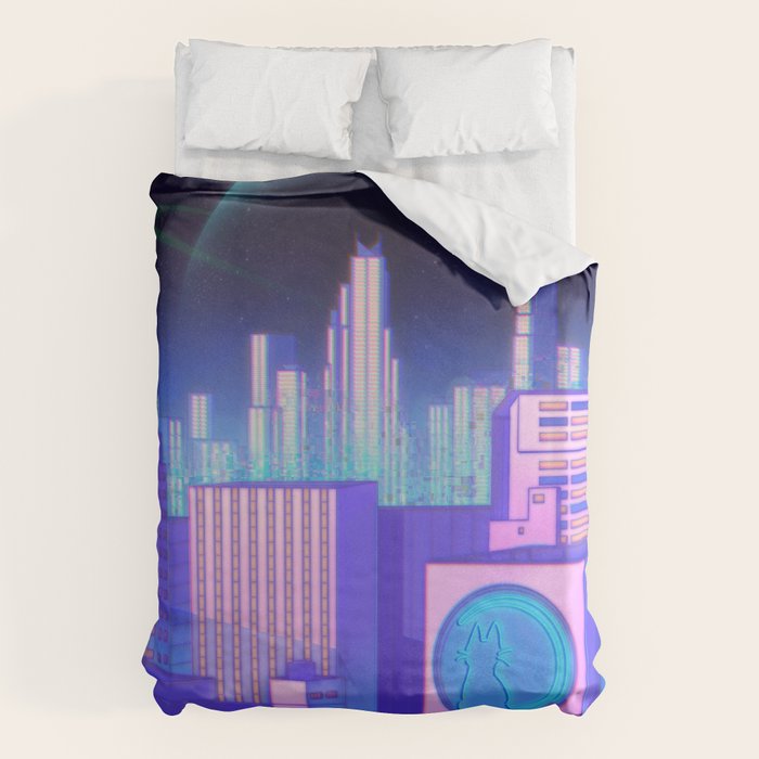 Space Shibuya Duvet Cover Gallery Image 6