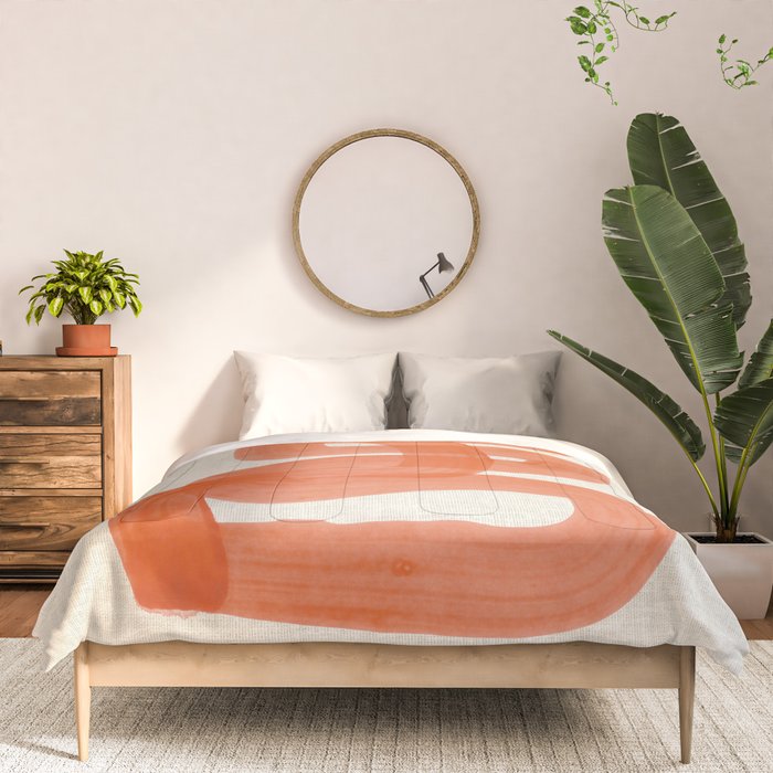 Orange Suave Comforter Gallery Image 3