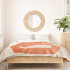 Orange Suave Duvet Cover Gallery Image 3