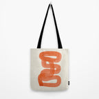 Orange Suave Tote Bag Gallery Image 2