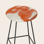 Orange Suave Stool Gallery Image 2