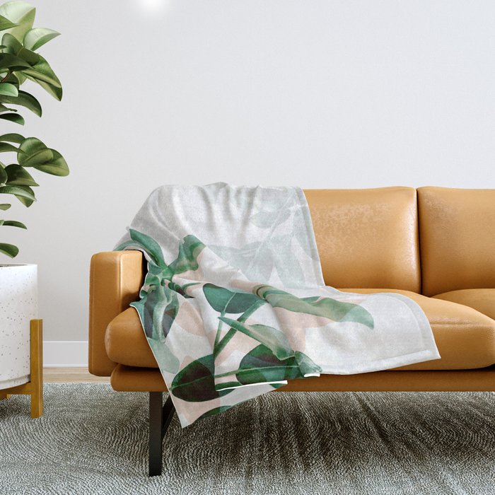 Natural obsession - Fall Throw Blanket Gallery Image 1