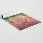 seven chakra meditation and yoga art Yoga Mat Gallery Image 2