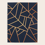 Copper and Midnight Navy Poster Gallery Image 4