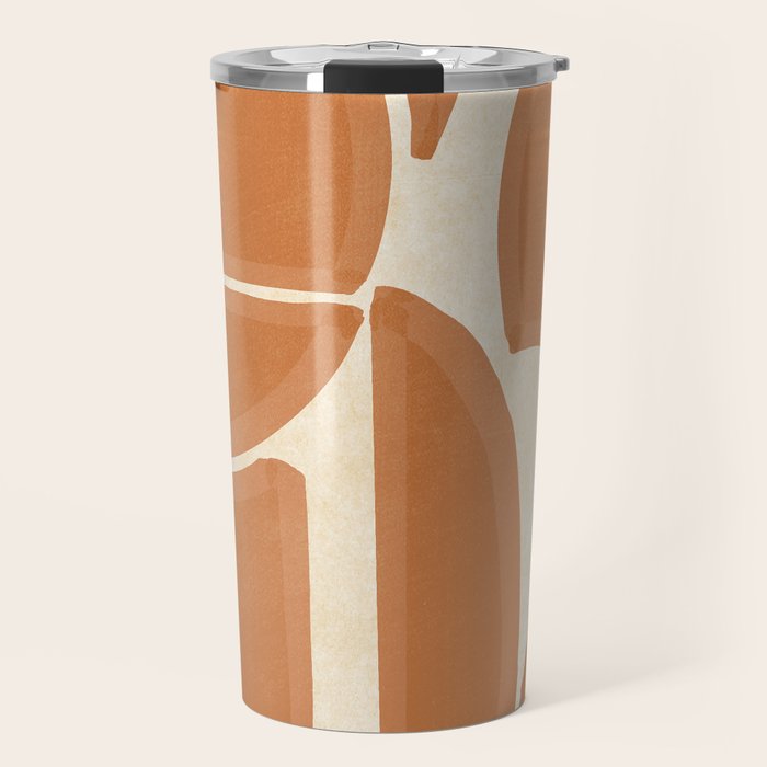 Minimal Abstraction 8 Travel Mug Gallery Image 1