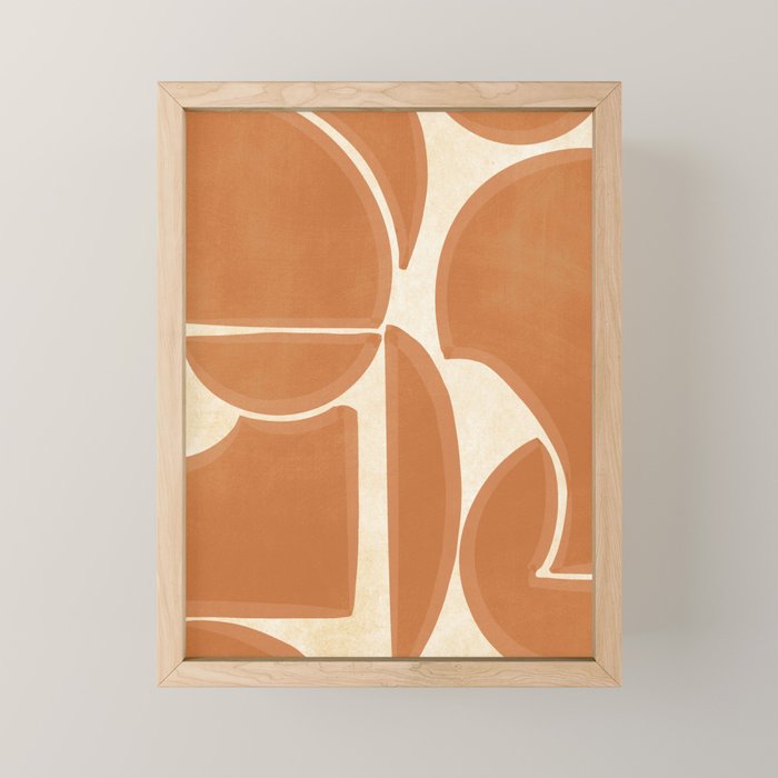 Minimal Abstraction 8 Mini Art Print Gallery Image 1