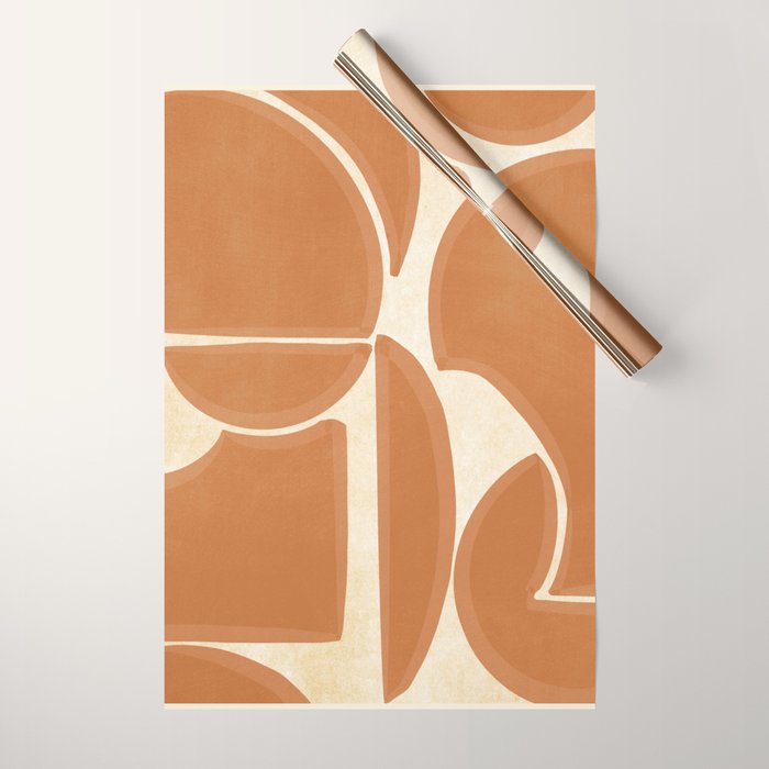 Minimal Abstraction 8 Wrapping Paper Gallery Image 1