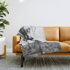 JOSHUA TREE XIII / California Desert Throw Blanket Gallery Image 1