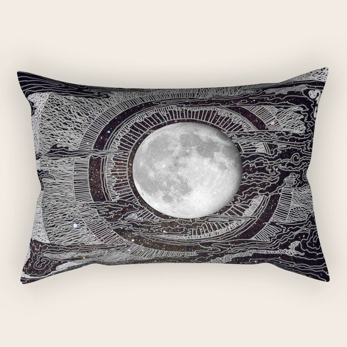 Moon Glow Rectangular Pillow Gallery Image 1