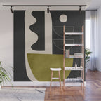 Abstract Minimal Shapes 122 Wall Mural Gallery Image 1