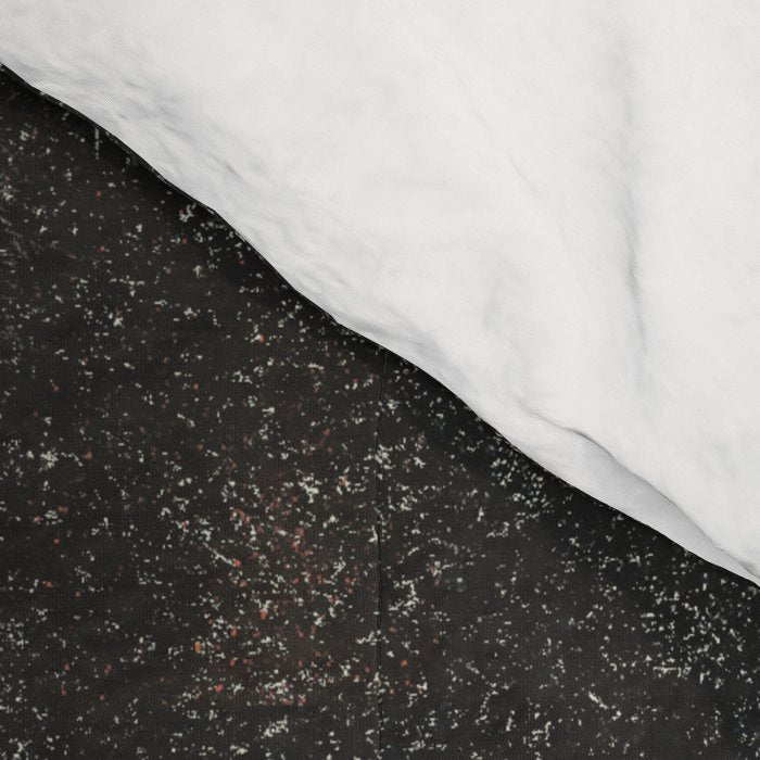 Modern Organic  Black And Red Forms Comforter Gallery Image 4