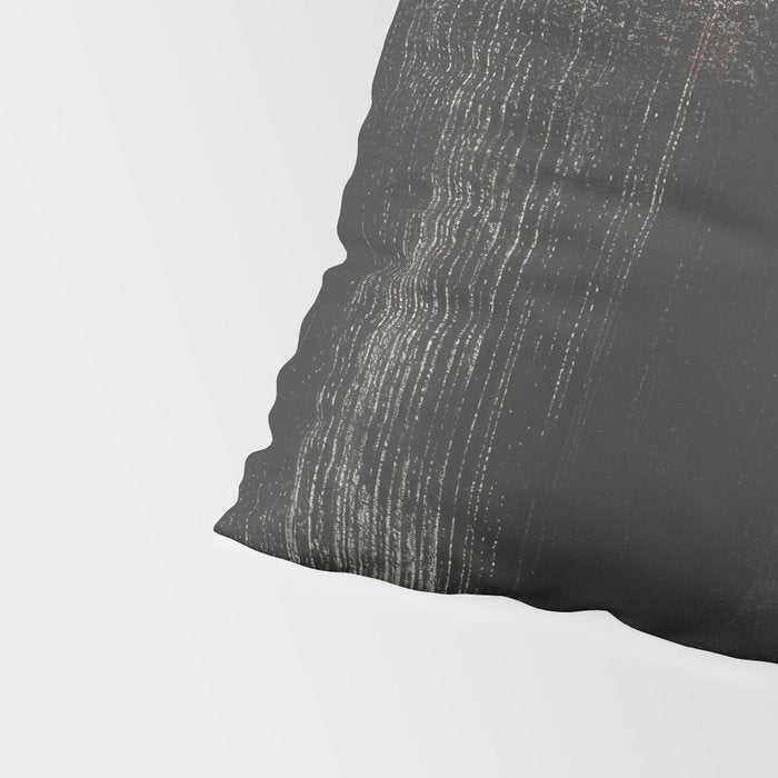 Modern Organic  Black And Red Forms Pillow Sham Gallery Image 4