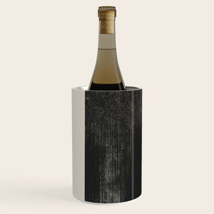 Modern Organic  Black And Red Forms Wine Chiller Gallery Image 2