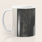 Modern Organic  Black And Red Forms Coffee Mug Gallery Image 3