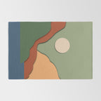 Minimal lake side view  Rug Gallery Image 2