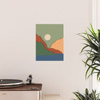 Minimal lake side view  Poster Gallery Image 2