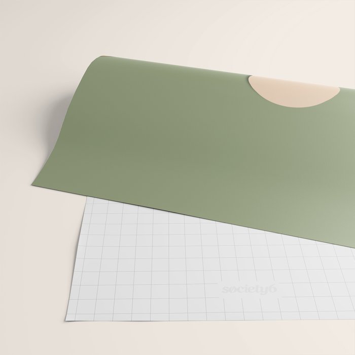 Minimal lake side view  Wrapping Paper Gallery Image 2