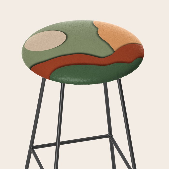 Minimal lake side view  Stool Gallery Image 2