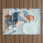 Skipper and Dog Outdoor Rug Gallery Image 1