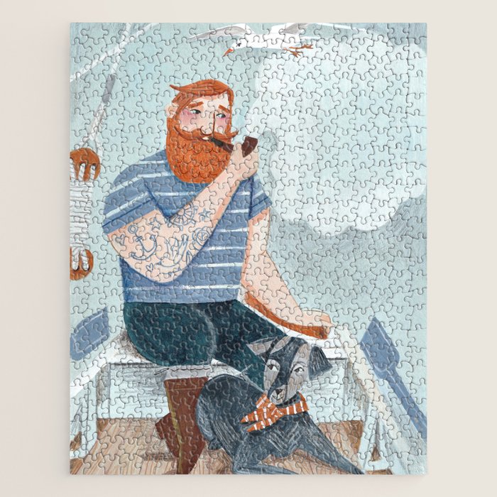 Skipper and Dog Jigsaw Puzzle Gallery Image 1