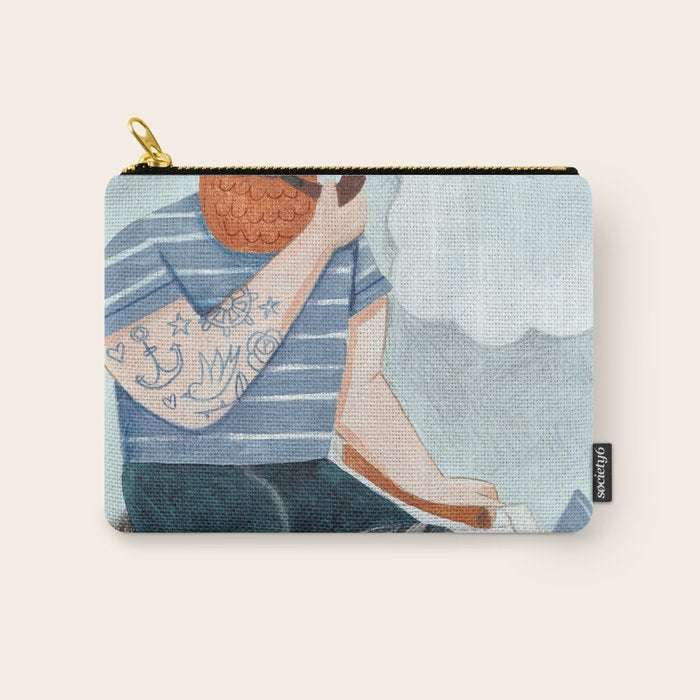 Skipper and Dog Carry All Pouch Gallery Image 1