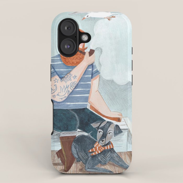 Skipper and Dog iPhone Case Gallery Image 1