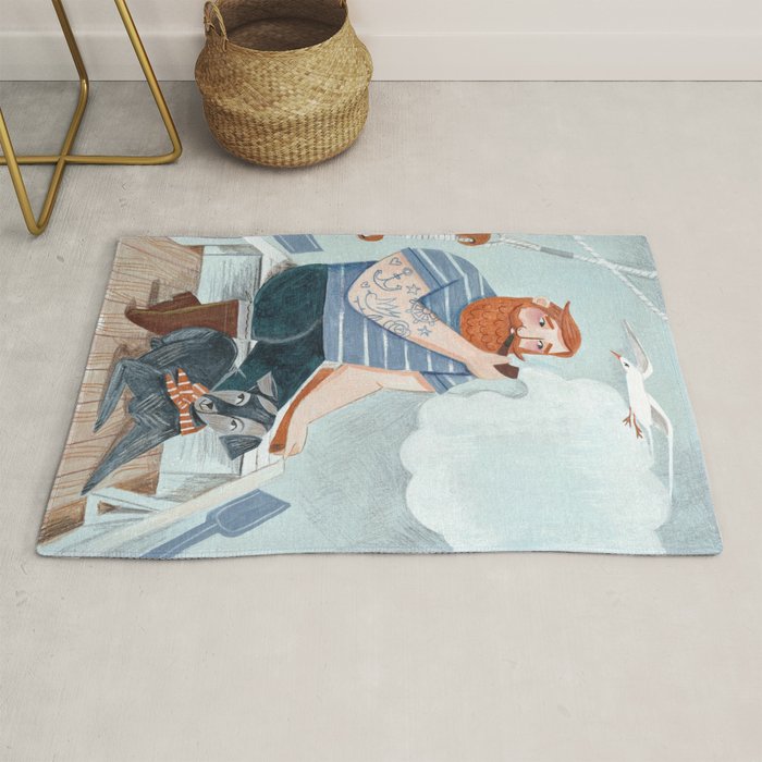 Skipper and Dog Rug Gallery Image 1
