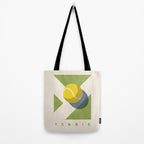 BALLS - Tennis - Grass Court - Summer Games Tote Bag Gallery Image 2