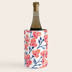 Cherry Blossoms - Melon & Navy Palette Wine Chiller Gallery Image 3