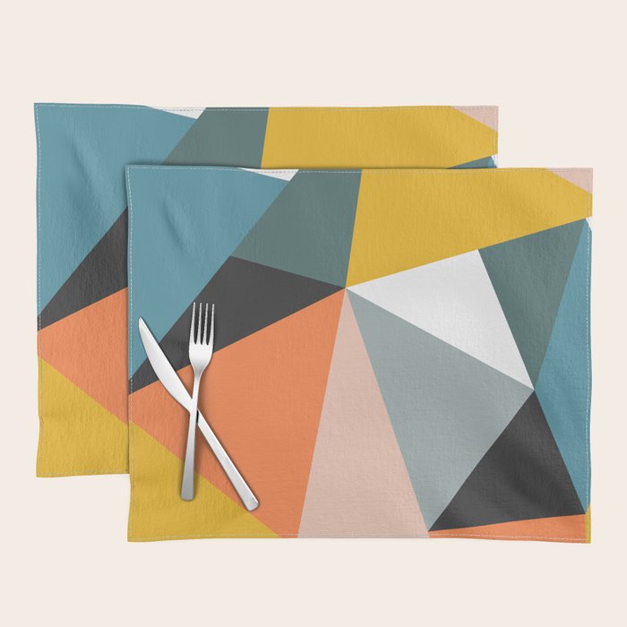 Modern Geometric 36 Placemat Gallery Image 1