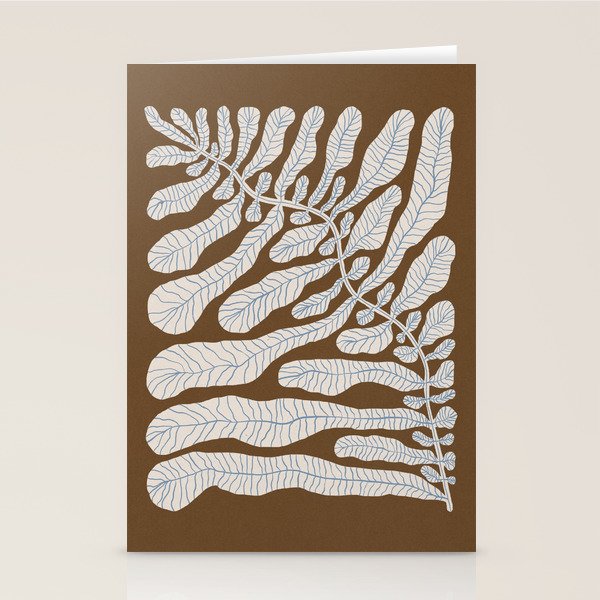 One Hundred-Leaved Plant #15 Stationery Card Gallery Image 1