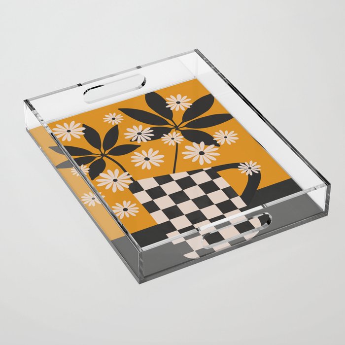 Daisy Daydreams 6 Acrylic Tray Gallery Image 1