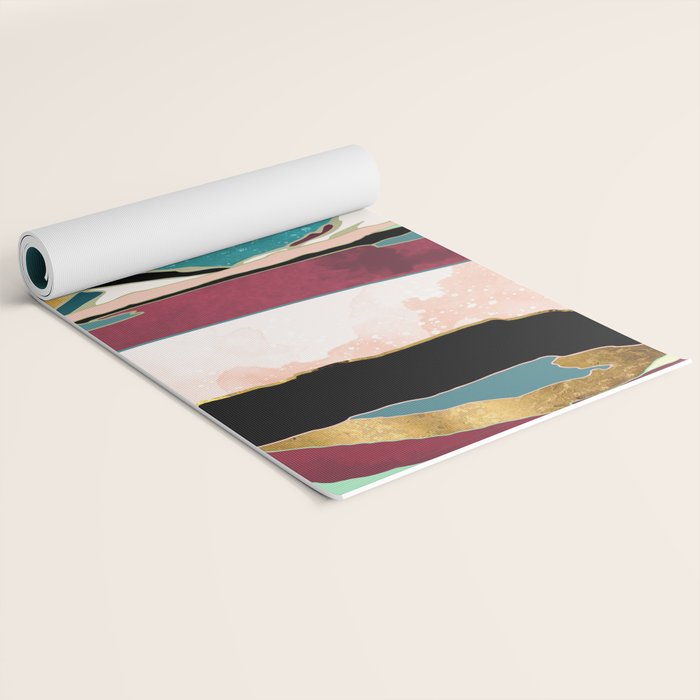 Teal Sky Yoga Mat Gallery Image 2