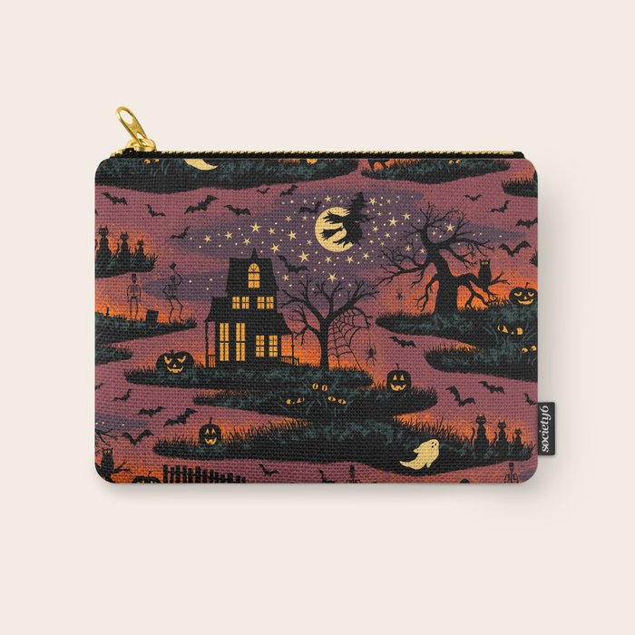 Halloween Night - Bonfire Glow Carry All Pouch Gallery Image 1