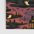 Halloween Night - Bonfire Glow Poster Gallery Image 3
