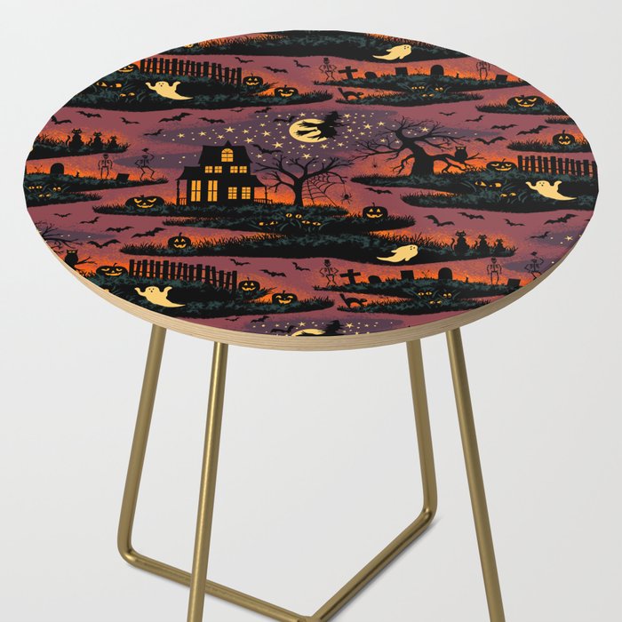 Halloween Night - Bonfire Glow Side Table Gallery Image 2