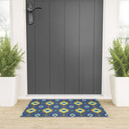 Mystic Evil Eyes Pattern Welcome Mat Gallery Image 3