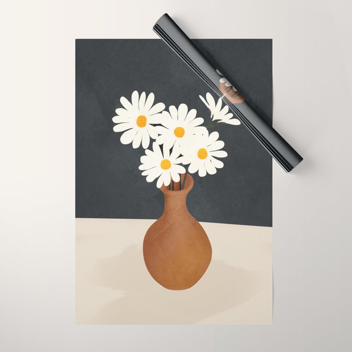 Flowers in a Vase 02 Wrapping Paper Gallery Image 1