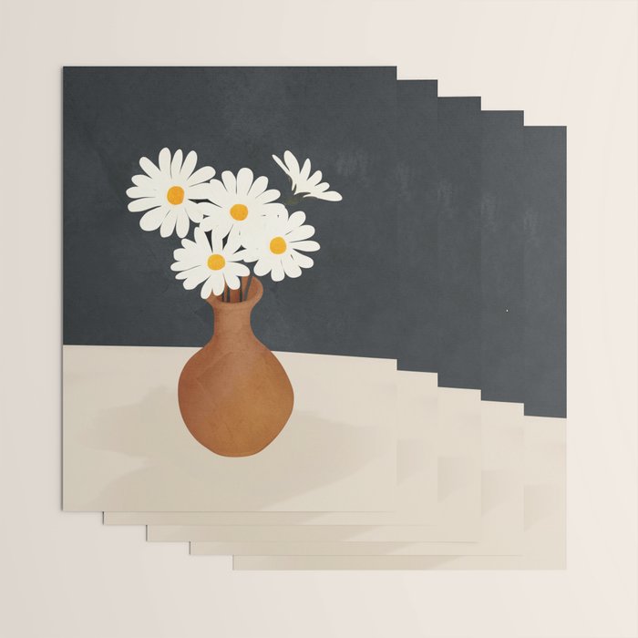 Flowers in a Vase 02 Wrapping Paper Gallery Image 3