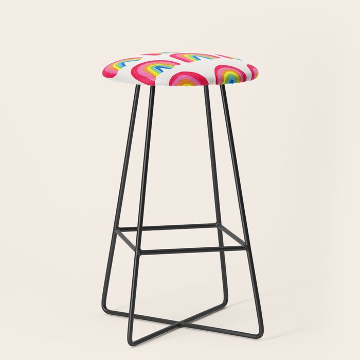 Rainbow Collection â Classic Palette Stool Gallery Image 1