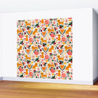 Valentine Cats Wall Mural Gallery Image 2