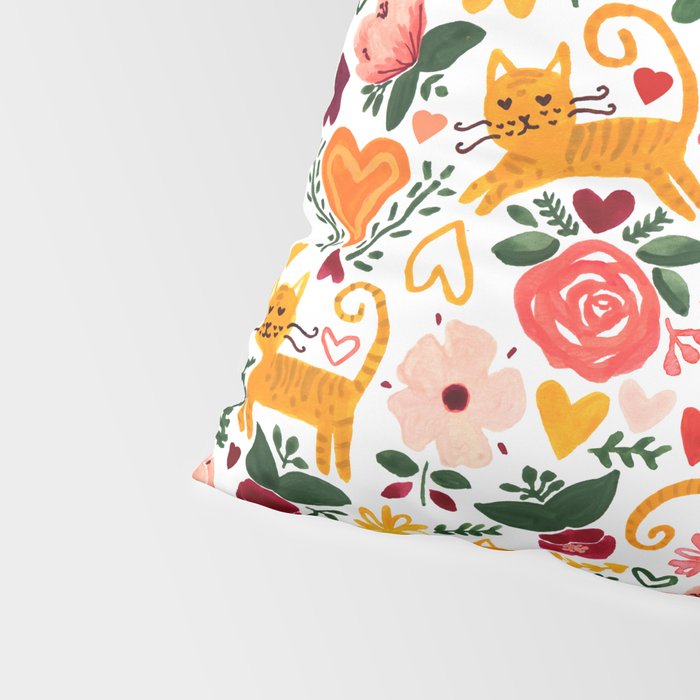 Valentine Cats Pillow Sham Gallery Image 4