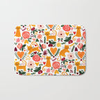 Valentine Cats Bath Mat Gallery Image 1