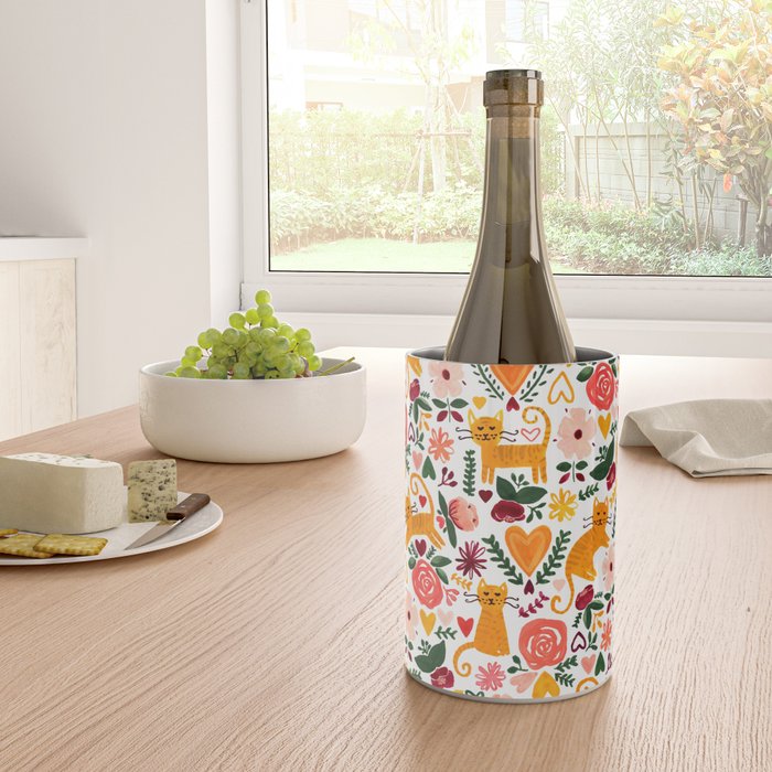Valentine Cats Wine Chiller Gallery Image 4