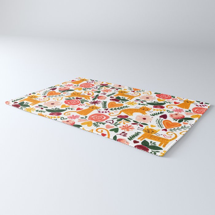 Valentine Cats Rug Gallery Image 3