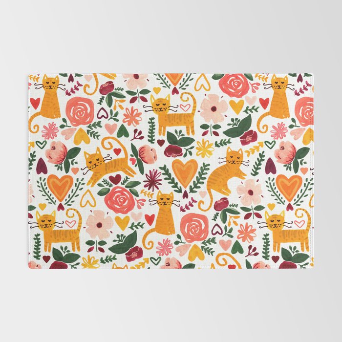 Valentine Cats Rug Gallery Image 2