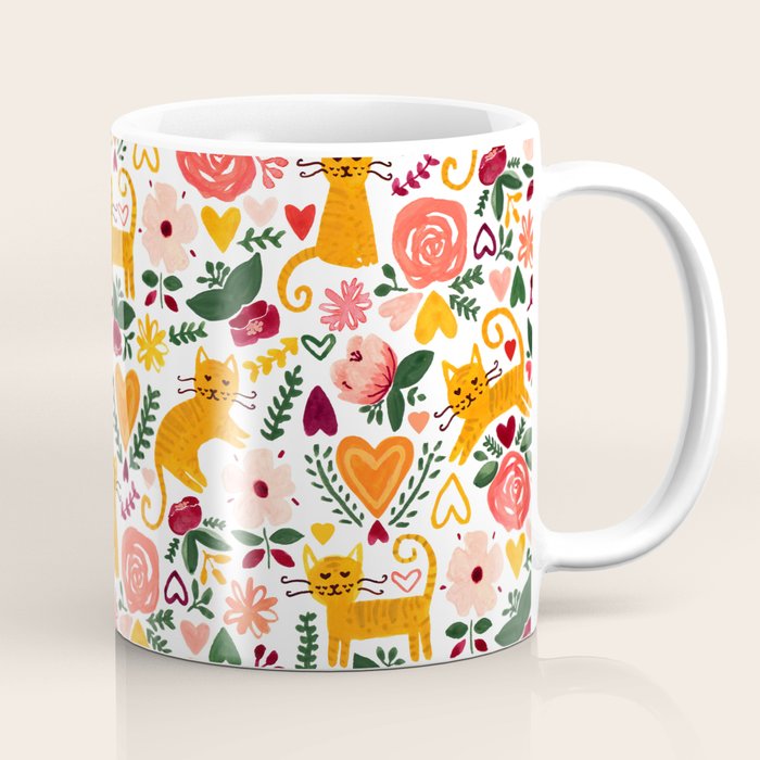Valentine Cats Coffee Mug Gallery Image 1