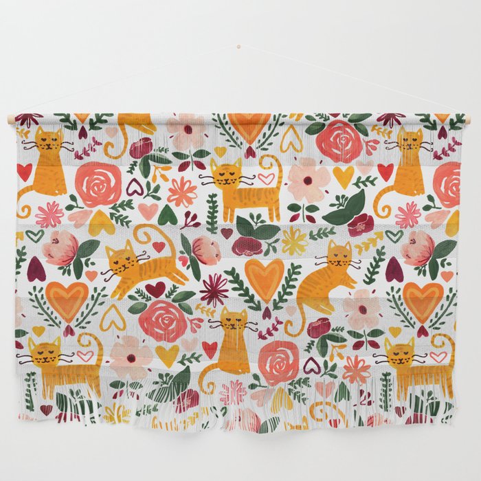 Valentine Cats Wall Hanging Gallery Image 1